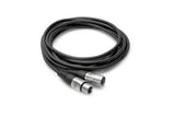 Câble d'interconnexion symétrique professionnel Hosa - REAN XLR3M vers XLR3F - 3 m