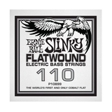 Corde simple pour basse électrique Ernie Ball .110 Slinky Flatwound