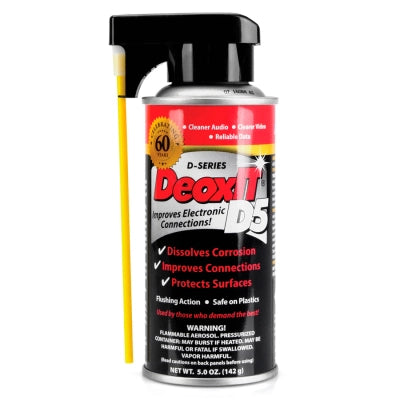 Hosa - CAIG DeoxIT 5% Spray Nettoyant et Régénérant pour Contacts