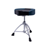 Mapex - Siège de batterie à double embase T855 - Cuir bleu