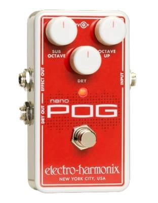 Electro-Harmonix - Pédale de générateur d'octaves polyphoniques Nano Pog