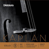 DAddario Orchestral - KS513 4/4H - Kaplan Cello Single G String, 4/4 Scale, Heavy Tension