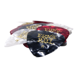 Ernie Ball - Médiators nacrés de couleurs assorties (épaisseur lourde) - Lot de 24