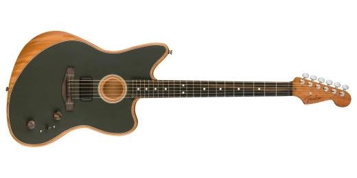 Fender - American Acoustasonic Jazzmaster, touche ébène - Tungstène