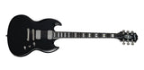 Epiphone - Guitare électrique SG Prophecy avec housse - Noir de jais vieilli métallisé