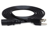Hosa - IEC C13 to NEMA 5-15P Power Cord, 8 Foot