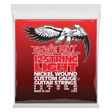 Cordes de guitare électrique 12 cordes filées en nickel Ernie Ball - Light .009-.046
