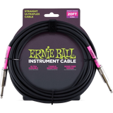 Ernie Ball - 20 Straight/Straight Instrument Cable - Black