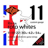 Rotosound - Cordes électriques Roto Whites 11-54 Nickel