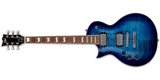 ESP Guitars - Guitare électrique LTD EC-256FM - Bleu cobalt - Gaucher