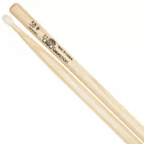 Baguettes Los Cabos - Baguettes de batterie 5B en hickory blanc à embouts en nylon, fabriquées au Canada