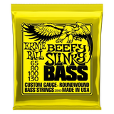 Cordes pour basse Ernie Ball Beefy Slinky 65-130