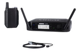 Shure - Système de micro-cravate sans fil numérique GLXD14 avec micro-cravate omnidirectionnel WL93