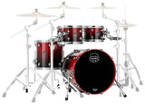 Mapex - Pack de 4 fûts Saturn Renew (20, 10, 12, 14") - Scarlet Fade