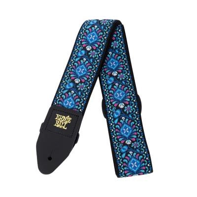 Sangle de guitare Ernie Ball - Jacquard Orchidée Indigo
