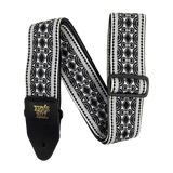 Ernie Ball - Sangle de guitare Beatnik en jacquard noir -
