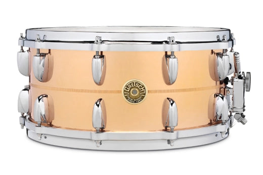 Gretsch Drums - USA Custom Bronze Snare Drum - 6.5x14
