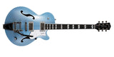 Godin Guitars - Montreal Premiere LTD Semi-Hollow Electric Guitar with Gigbag - Imperial Blue