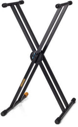 Supports Hercules - Support de clavier double X KS120B EZ-LOK