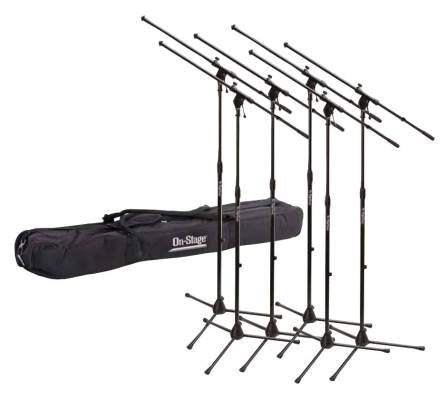 Pieds de scène - MSP7706 6 pieds de micro Euroboom avec sac