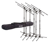 Pieds de scène - MSP7706 6 pieds de micro Euroboom avec sac