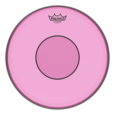 Peau de batterie Remo - Powerstroke 77 Colortone - Rose - 13
