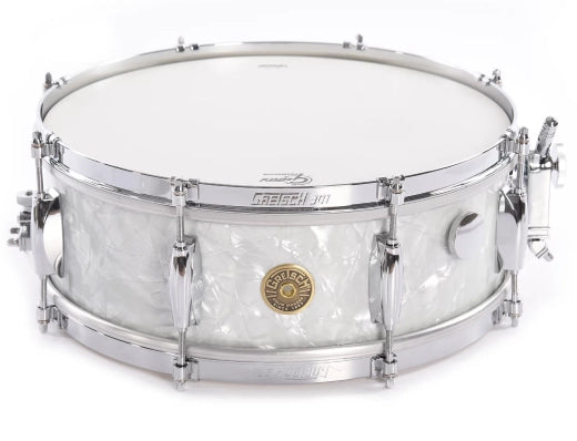 Gretsch Drums - USA Custom Series Snare - Marine Pearl - 5.5x14 - 8 Lug