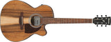 Ibanez - PC50WSCE Cutaway Grand Concert Acoustic/Electric Guitar - Open Pore Brown