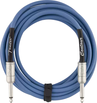 Câble pour instrument Fender Contour Series 15 - Bleu Lake Placid
