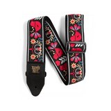 Bretelle jacquard Ernie Ball - Redbird Rising