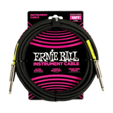 Ernie Ball - 15 Straight Instrument Cable - Black