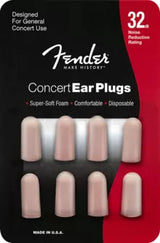 Fender - Bouchons d'oreille de concert - Lot de 4