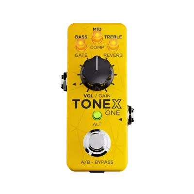 IK Multimedia - Limited Edition TONEX ONE Brown Sound Pedal - Yellow