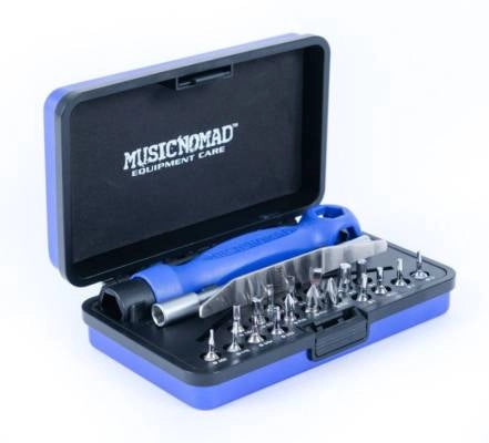Music Nomad - Coffret de 26 outils tournevis et clés