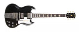 Gibson Custom Shop - Guitare électrique SG Standard 1964 avec étui rigide - Silver Fox VOS
