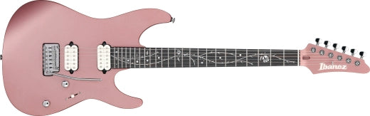 Guitare électrique 6 cordes Ibanez Signature Tim Henson avec housse - Mauve métallisé