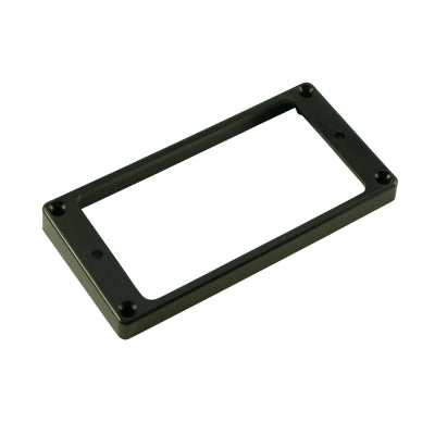 WD Music - Plastic Humbucker Pickup Mounting Ring High Flat - Black