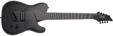 Schecter - PT-8 MS Black Ops 8-String Electric Guitar - Satin Black Open Pore
