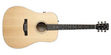 Simon et Patrick - Guitare Dreadnought de concert Woodland avec QIT et sac