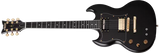Schecter - ZV-H6LLYW66D-S Electric Guitar - Gloss Black (Left Handed)