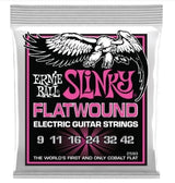 Cordes électriques Ernie Ball Super Slinky Flatwound 9-42