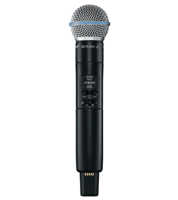 Shure - SLXD2/B58 Handheld Transmitter with Beta58A Capsule - H55