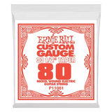 Corde de guitare électrique extra longue en nickel Ernie Ball - .080