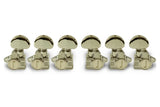 Kluson - 3 Per Side Revolution Series E-Mount Tuning Machines - Nickel