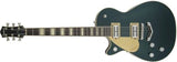 Guitares Gretsch - G6228LH Players Edition Jet BT avec V Stoptail, touche en palissandre - Cadillac Green, pour gaucher