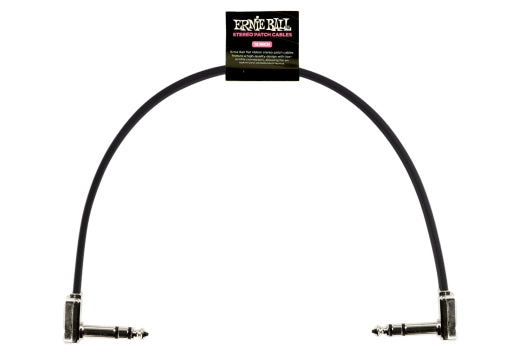 Câble plat Ernie Ball - 12 TRS - Noir