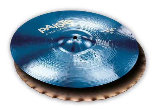 Paiste - 14 Colour Sound 900 Sound Edge Hi-Hat - Bleu