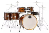 Mapex - Pack de 6 fûts Armory (22, 10, 12, 14, 16, SD) - Toms rapides couleur châtaigne grillée