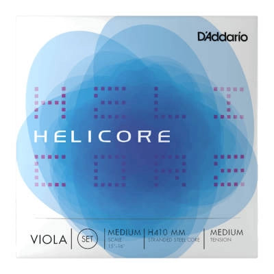 D'Addario Orchestral - Jeu de cordes pour alto Helicore, diapason moyen/tension moyenne