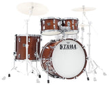 Tama - 50th Anniversary Limited Edition Superstar Reissue 4-Piece Shell Pack (22,10,12,16) - Super Mahogany
